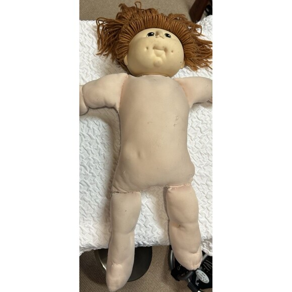 Cabbage patch Head 1984 MN Thomas Homemade Body ? 18 inch doll - Picture 7 of 16